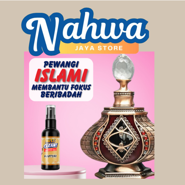 Pewangi Islami Kasturi - Miss Clean