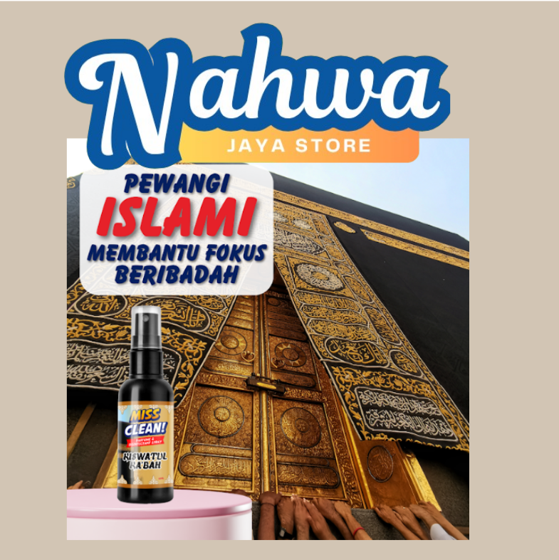 Pewangi Islami Kiswatul Ka'bah Miss Clean