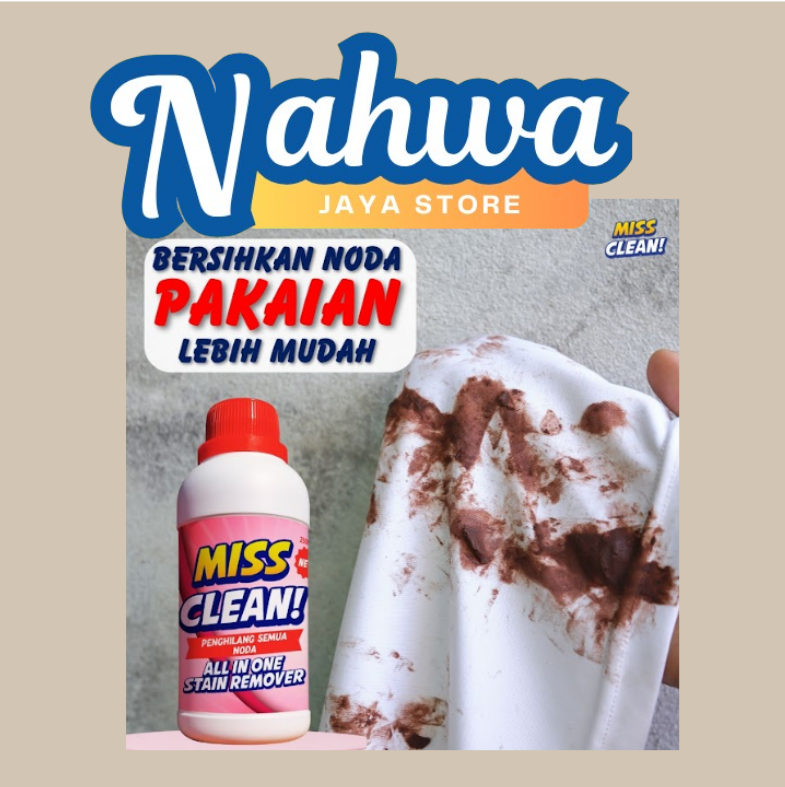 Penghilang noda all in one - Miss Clean - Serbaguna Varian 250ml