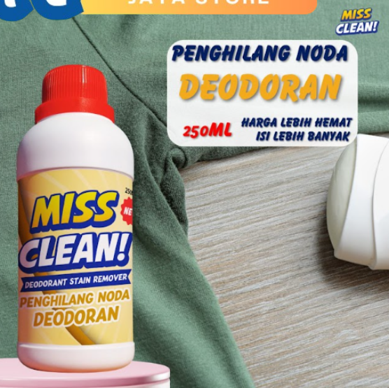 Penghilang Noda Deodorant Miss Clean Varian 250ml