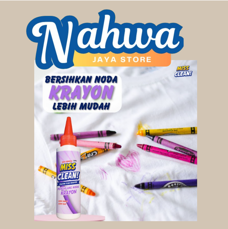 Penghilang Noda Krayon Air Miss Clean
