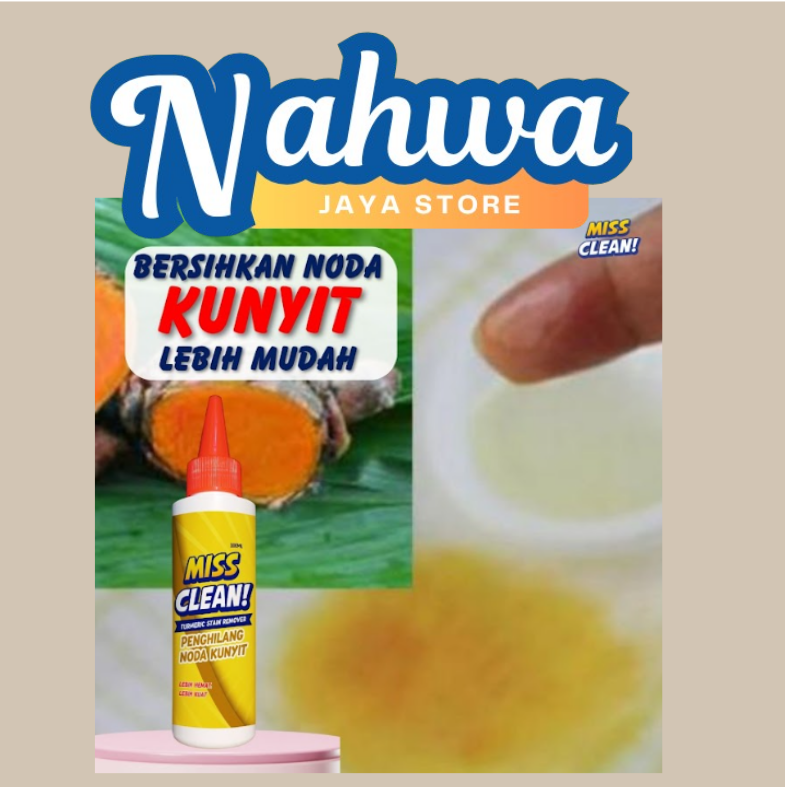 Penghilang Noda Kunyit Miss Clean